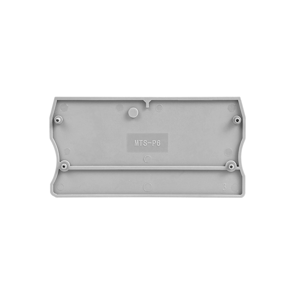 Заглушка торцевая 6, 10 мм², серая (уп. 20 шт.)