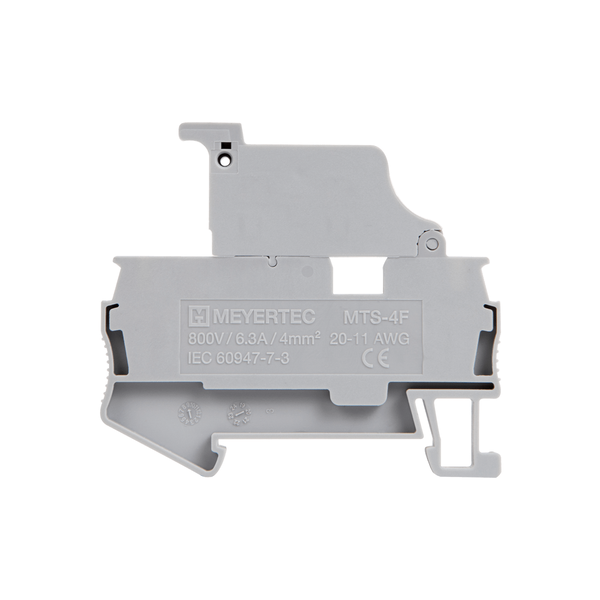 Клемма пружинная с держателем предохранителя, 4 мм², индикация 24В, изображение 3