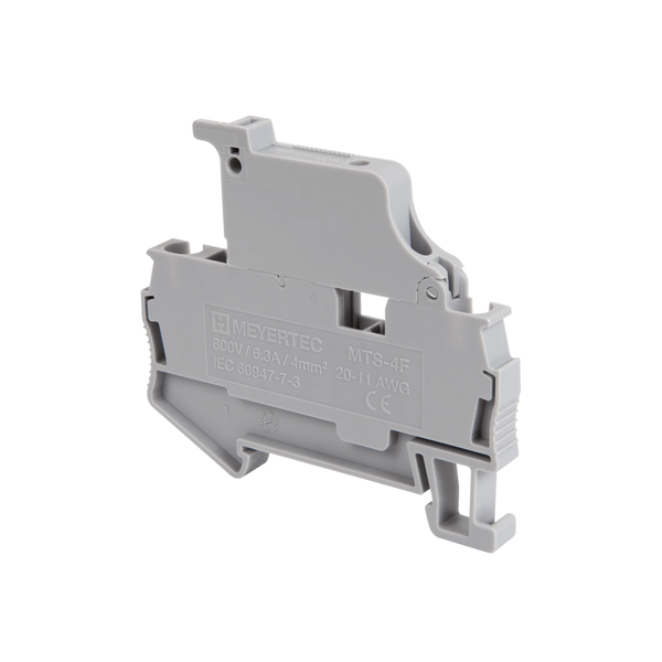 Клемма пружинная с держателем предохранителя, 4 мм², индикация 24В, изображение 4