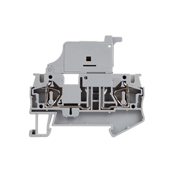 Клемма пружинная с держателем предохранителя, 4 мм², индикация 24В, изображение 2