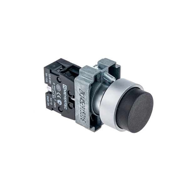 Кнопка выступающая, черная 1NO, изображение 3