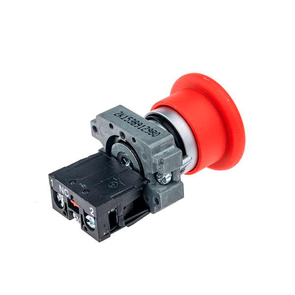 Кнопка грибовидная тяни-толкай, 1NC красный 40 мм, изображение 4