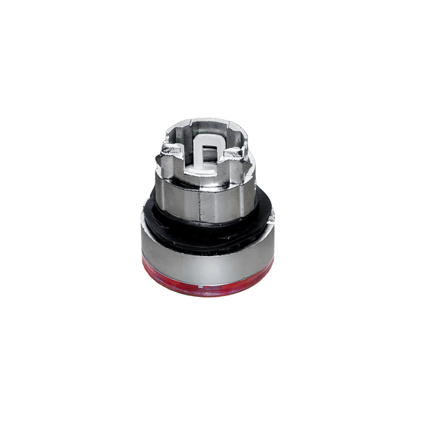 Головка кнопки с подсветкой, красная, IP65, металл, изображение 4