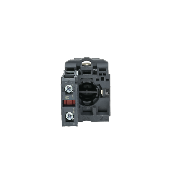 Кнопка плоская красная, маркировка "STOP", 1NС, IP65, пластик, изображение 4
