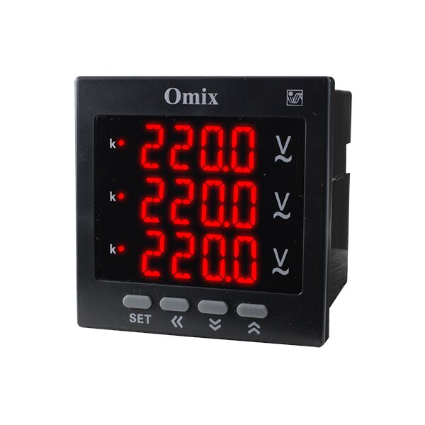 Вольтметр трехфазный щитовой Omix P99-VZ3-3