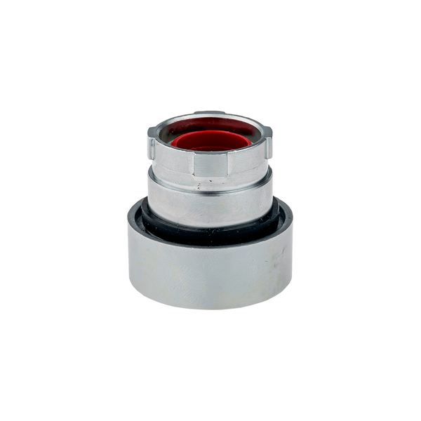 Головка кнопки плоская, красный, металл, изображение 3