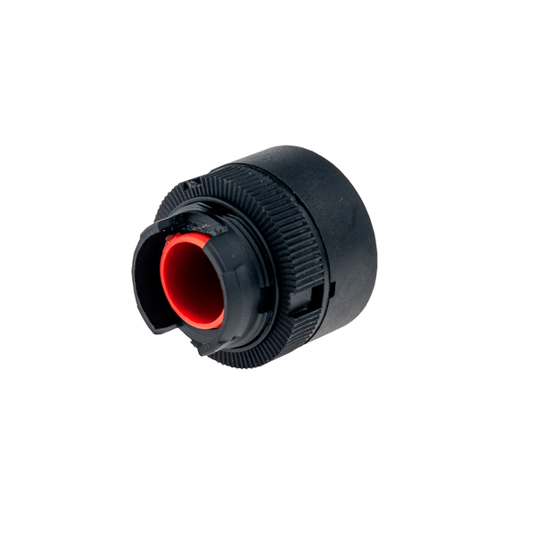 Головка кнопки красный, пластик, изображение 2