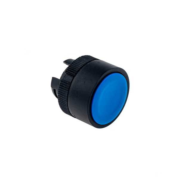 Головка кнопки синий, пластик, изображение 2