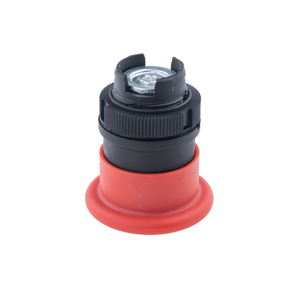 Головка грибовидная без фиксации, красный, 40 мм, пластик, изображение 3