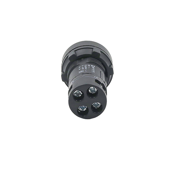 Кнопка белая выступающая с подсветкой, 1NO, 220V AC, IP54, пластик, изображение 5