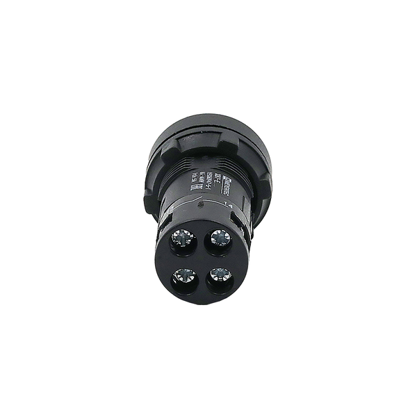 Кнопка зеленая выступающая с подсветкой, 1NO,  24V AC/DC, IP54, пластик, изображение 5