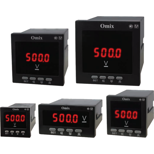 Вольтметр постоянного тока щитовой Omix DV1