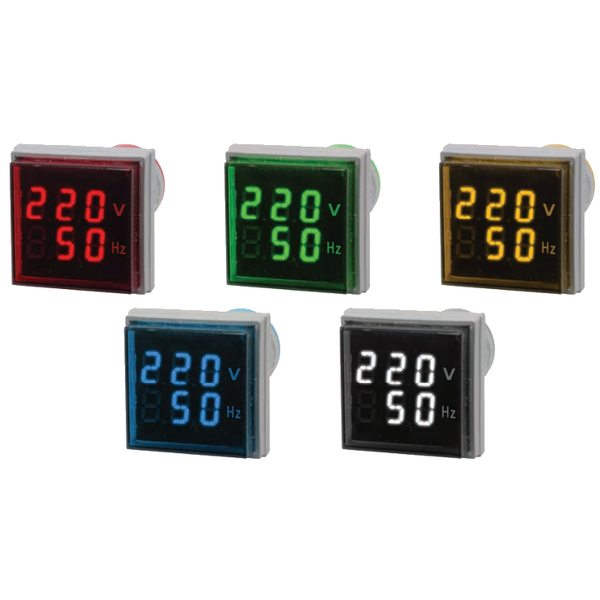 Цифровой индикатор напряжения и частоты Omix T33-VF2-1