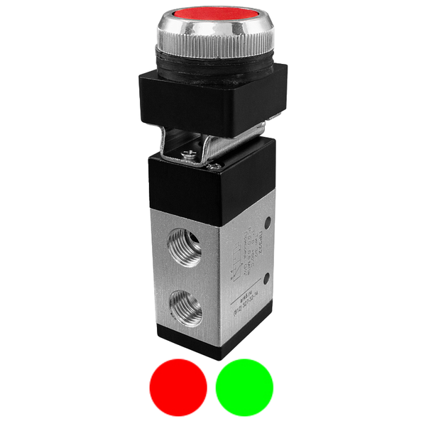 Пневмокнопка утопленная ПР322-К5