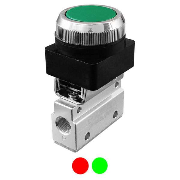 Пневмокнопка утопленная ПР221-К5