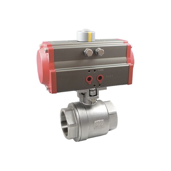 Кран шаровой КПР-2 с пневмоприводом