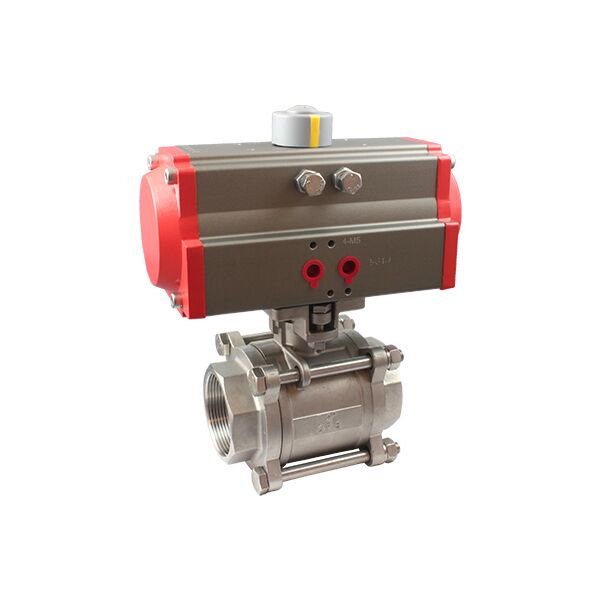 Кран шаровой КПР-3 с пневмоприводом