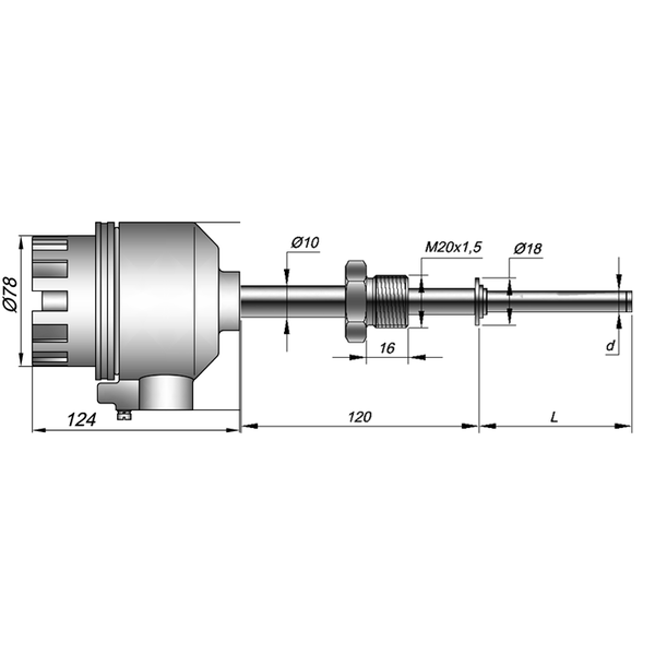 Термометр ТСПТ 101, изображение 4