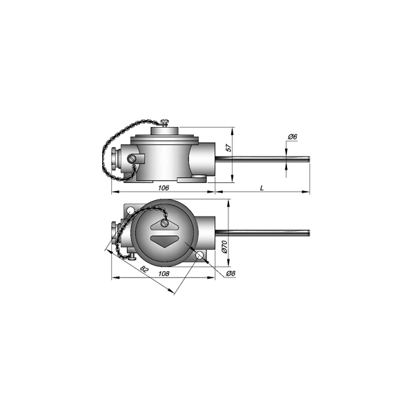 Термометр ТСПТ 104, изображение 2
