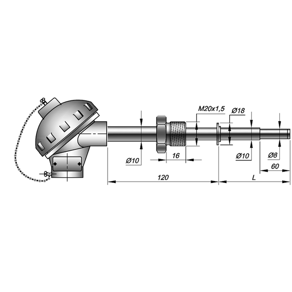 Термометр ТСПТ 103, изображение 4
