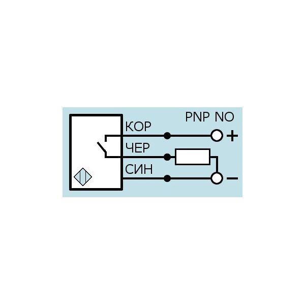 Индуктивный датчик PS2-08M33-2B11-K (ВБ2.08М.33.1,5.1.1.К), изображение 3