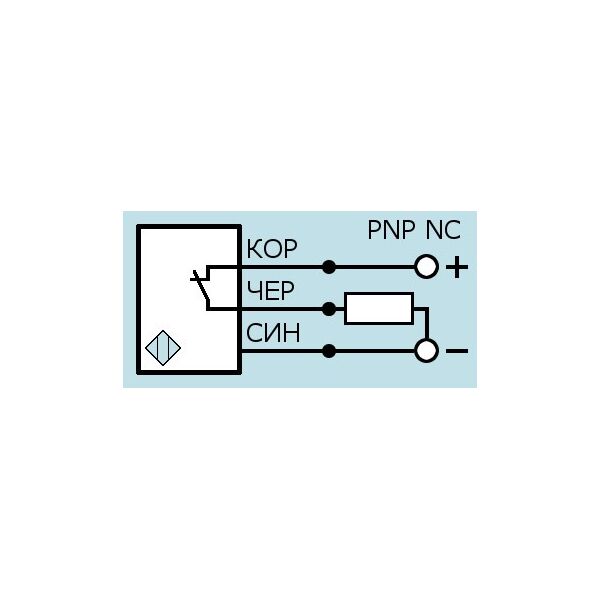 Индуктивный датчик PS2-08M33-2B31-K (ВБ2.08М.33.1,5.3.1.К), изображение 2