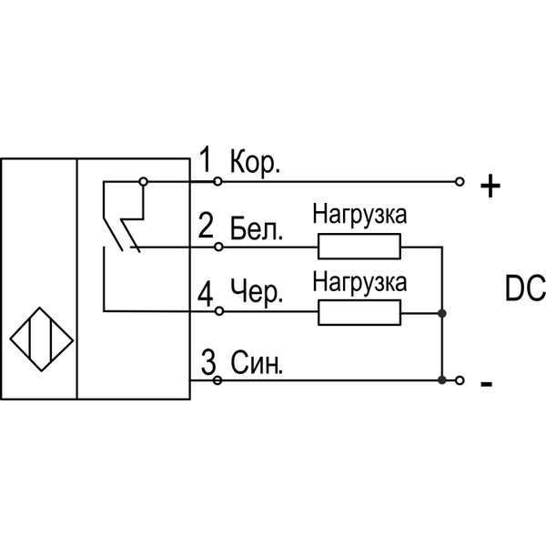 Индуктивные бесконтактные датчики (выключатели) KIPPRIBOR серии LA в цилиндрическом корпусе, изображение 20