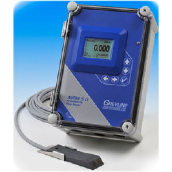 Стационарный ультразвуковой доплеровский расходомер жидкостей для открытых каналов AVFM 5.0