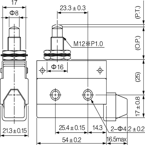 Концевые выключатели IP54 MTB4-MS, изображение 20