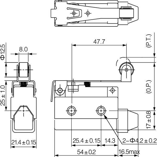 Концевые выключатели IP54 MTB4-MS, изображение 8