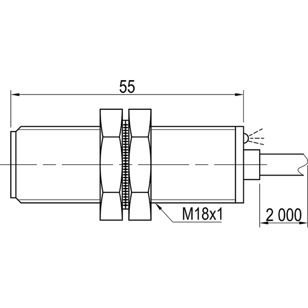 Индуктивные бесконтактные датчики (выключатели) KIPPRIBOR серии LA в цилиндрическом корпусе, изображение 8