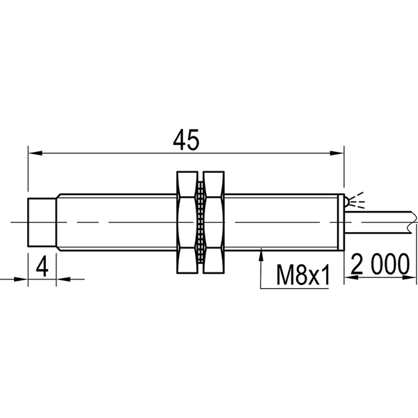 Индуктивные бесконтактные датчики (выключатели) KIPPRIBOR серии LA в цилиндрическом корпусе, изображение 13