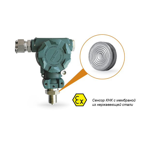 ПД100 модель 115-Exd датчик давления во взрывонепроницаемом исполнении