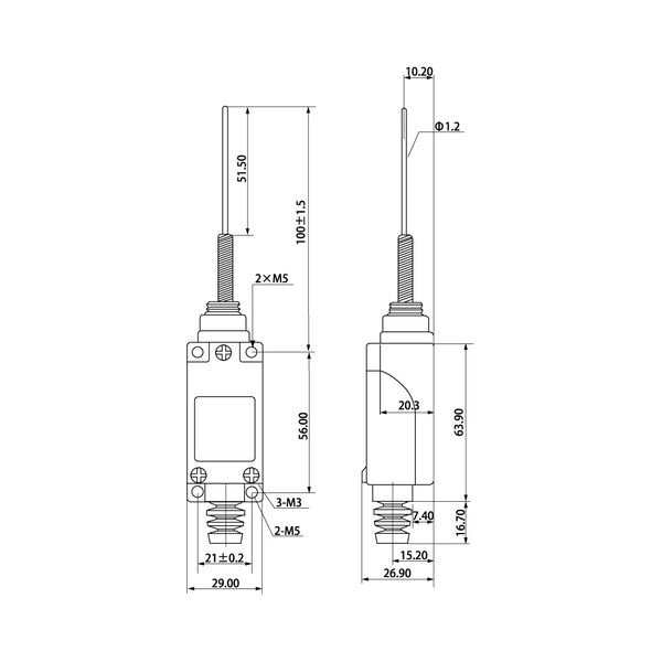 Концевые выключатели IP65 MTB4-LZ, изображение 25